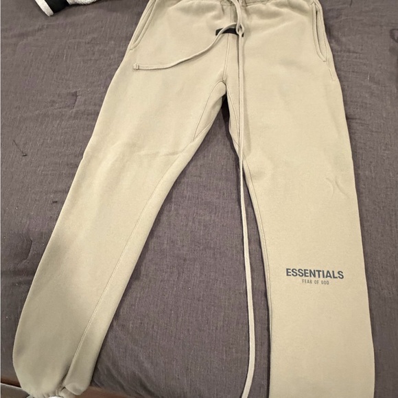 Fear of God Other - Fear of God Essentials Cream Sweatpants
